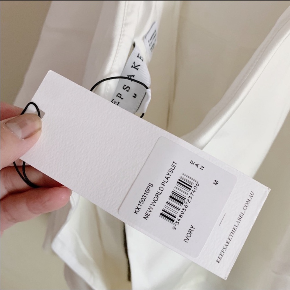 Keepsake New World Playsuit in Ivory - Picture 3 of 3